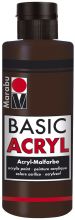 Basic Acryl dunkelbraun MARABU 12000 004 045 80ml