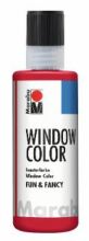 Fensterfarbe Fun&Fancy rubinrot MARABU 04060 004 038 80ml