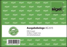 Kassen Ausgabebeleg A6q rosa SIGEL AG615 50BL