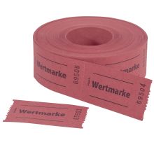 Gutscheinmarke 500St/Rl rot SIGEL Gr554 Wertmarke