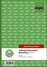 Durchschreibebuch A5/2x40BL SD SIGEL SD017