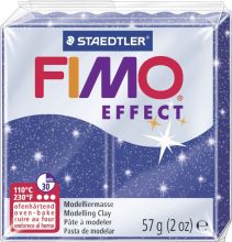 Modelliermasse Fimo glitter blau STAEDTLER 8020-302 Soft 56g