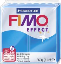 Modelliermasse Fimo trans.blau STAEDTLER 8020-374 Soft 56g