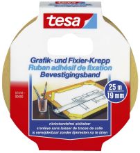 Kreppband Tesakrepp 19mmx25m TESA 57416-00000-02 Grafik Fixierkr
