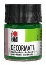 Decormatt Acryl olivgrün MARABU 1401 05 065 50ml
