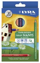 Farbstift Farb-Riese® 12ST lackiert LYRA L3941120 Kartonetui
