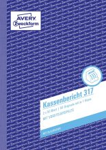 Kassenberichtsbuch A5 2x50BL ZWECKFORM 317