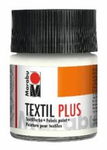 Textilfarbe Plus weiß MARABU 1715 05 070 50ml