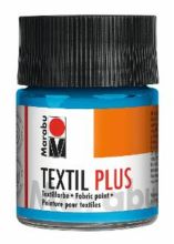 Textilfarbe Plus hellblau MARABU 1715 05 090 50ml