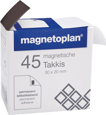magnetoplan® Takkis im Spender/15503 Inhalt 45 Stück