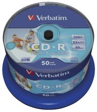 CD Rohling 80Min 700M bedruckb VERBATIM 43438 50ST Spind