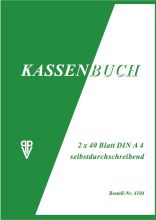 Kassenbuch A4 2x40BL PENIG 4104