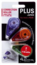 Korrekturroller Mini 4.2mmx6m PLUS JAPAN 43563 2St+1St grat