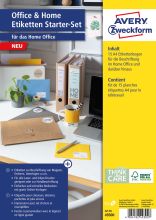 Universaletiketten Office&Home sortiert AVERY ZWECKFOM 49300