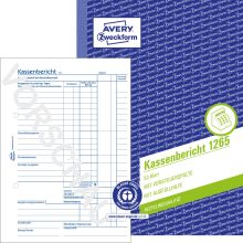 Kassenbuch Recycling A5 50BL AVERY ZWECKFORM 1265 Recycling