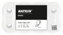 Toilettenpapier Basic Toilet 2lg n.weiß KATRIN 223000106/169505 8x250Bl