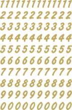 Zahlenetikett 0-9 wetterfest gold HERMA 4151