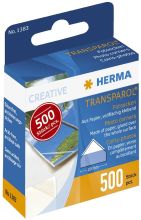Fotoecken Transparol Spenderbox 500 St HERMA 1383 weiß/glasklar