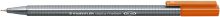 Feinliner Triplus orange STAEDTLER 334-4 0,3mm