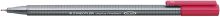 Feinliner Triplus weinrot STAEDTLER 334-23 0,3mm
