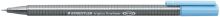 Feinliner Triplus aquablau STAEDTLER 334-34 0,3mm