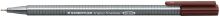 Feinliner Triplus van-Dyke-braun STAEDTLER 334-76 0,3mm
