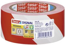 Markierungsband rot/weiß TESA 58134-00000-00 50mm 66m