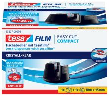 Tischabroller 19mm 33m schwarz TESA 53827-00000-00 EasyCut