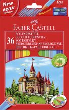 Farbstiftetui Castle 36ST sort FABER CASTELL 120136