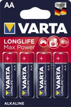 Batterie LONGLIFE MaxPower Mignon1.5V AA VARTA 4706110404/04706101404 Bk4St