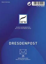 Briefumschlag C6 Dresden Post DFW DRESDNER 800200 25ST