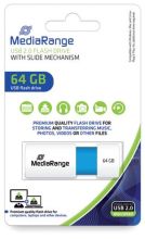 USB Stick 2.0 64GB hellblau MEDIARANGE MR974