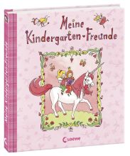 Freundebuch Kindergarten LOEWE 6725-8 Einhorn 19x20,5cm