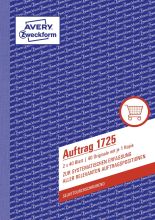 Auftragsbuch A5/2x40BL SD ZWECKFORM 1725
