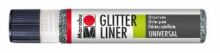 Glitter Liner 25ml graphit MARABU 1803 09 579