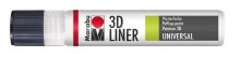 3D Liner 25ml weiß MARABU 1803 09 670
