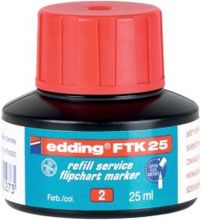 Nachfülltusche FTK25 rot EDDING 4-FTK25002