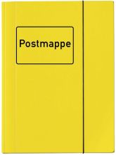 Sammelmappe Postmappe A4 gelb VELOCOLOR 4442 319 mit Gummizug