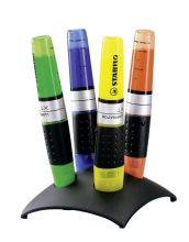 Textmarker Luminator 2+5mm Tischset STABILO 7104-2 4 Farben sortiert