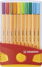 Feinliner Point 20ST sortiert STABILO 8820-03 Colorparade
