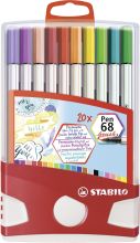 Faserschreiber 20ST Pen 68 Brush STABILO 568/20-0211 ColorParade