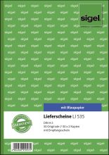 Lieferscheinbuch A5/3x50BL SIGEL Li535