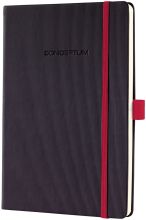 Notizbuch ca. A5 liniert schwarz CONCEPTUM CO663 Red Edition