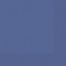 Serviette Zelltuch 25x25cm dunkelblau ATELIER 1019-0010 1009-1012