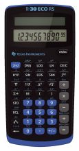 Schulrechner TI-30 ECO RS TEXAS 754727 79x153x18mm