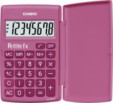 Taschenrechner 8-stellig pink CASIO LC-401LV-PK 75x10,7x120 mm BxHxT