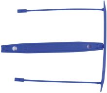 Aktenbinder E-Clip 8cm 100ST blau Q-CONNECT KF02282