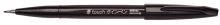 Faserschreiber SignPen Brush schwarz PENTEL SES15C-A Pinselspitze 0,2-2mm