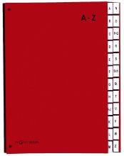 Pultordner A4 A-Z rot PAGNA 24249-01 24-teilig