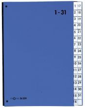 Pultordner 1-31 blau PAGNA 24329-02 Color 32 tlg.